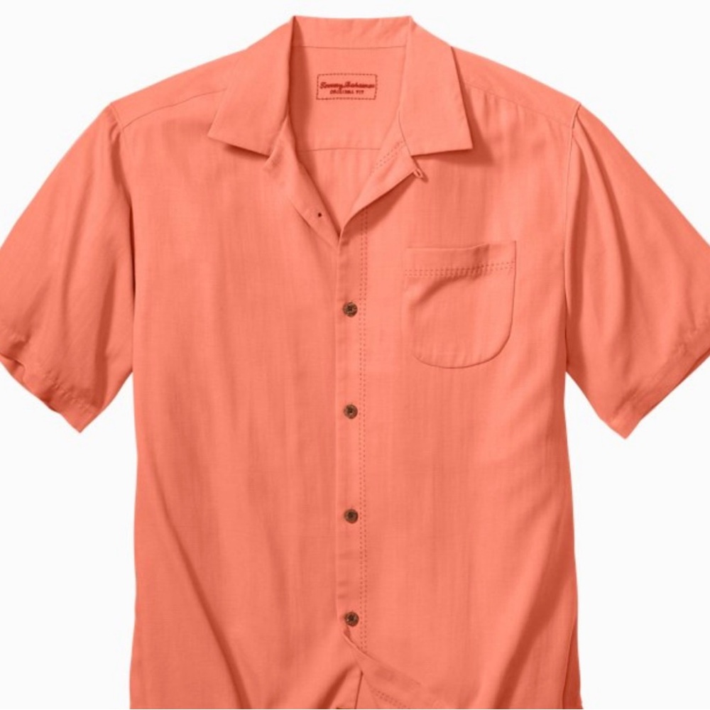 Tommy Bahama Island Zone Camp Shirt Sz L